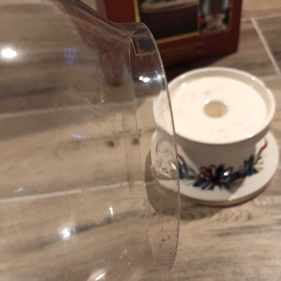 Lenox Holiday Tartan #N/A Hurricane W/Pillar - Picture 4 of 6